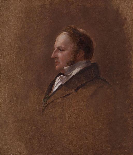 George Hayter Sir Robert Harry Inglis, 2nd Bt, oil painting picture